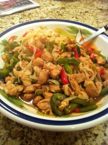 Spicy Chicken with noodles